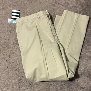 Lands’ end cotton chinos classic fit NWT
